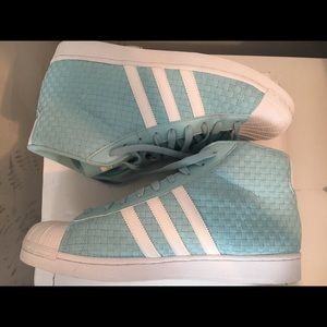adidas Baby Blue High Top